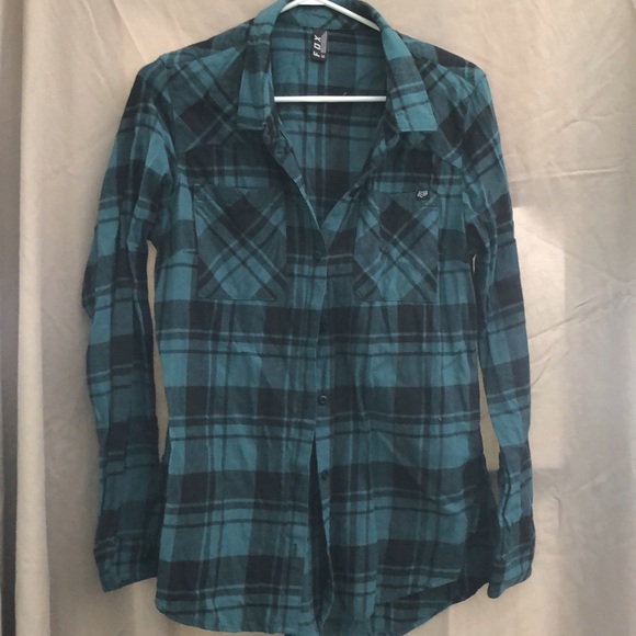Fox Tops - Fox button up long sleeve shirt